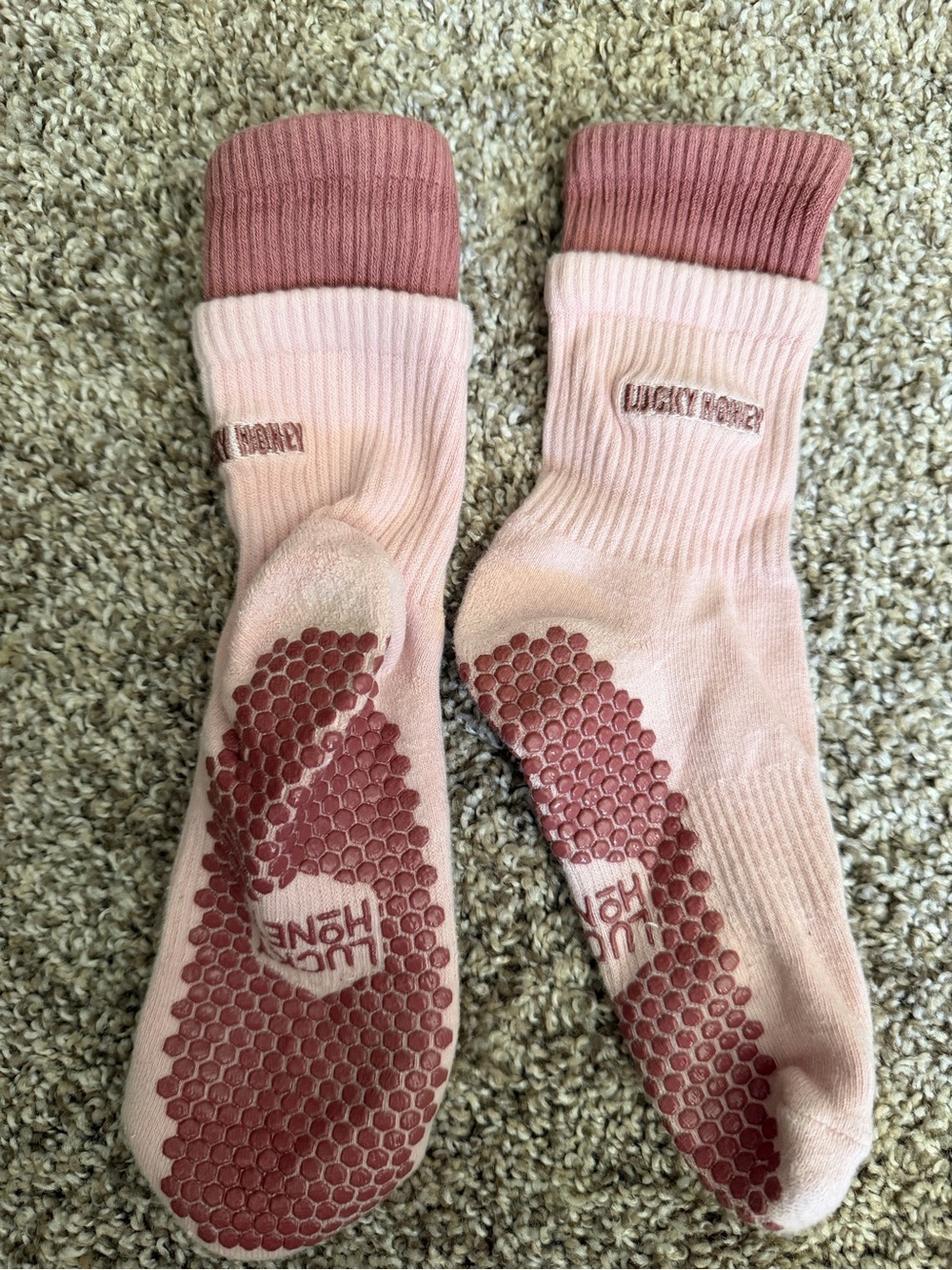 Lucky Honey Pilates Socks